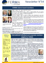 FERMA Newsletter 54 (July 2013)